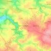 Städten topographic map, elevation, terrain