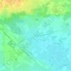 Le Pont topographic map, elevation, terrain