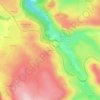 Regheat topographic map, elevation, terrain