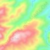 Lonca topographic map, elevation, terrain
