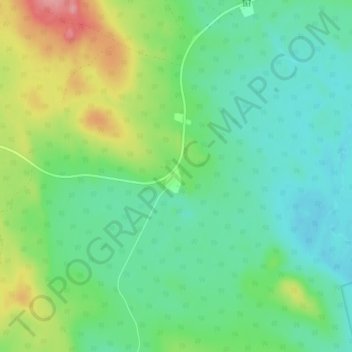 Kirtik topographic map, elevation, terrain