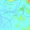 Arukwatta South topographic map, elevation, terrain