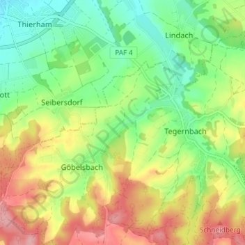 Wasenstatt topographic map, elevation, terrain