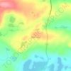 White Horse topographic map, elevation, terrain