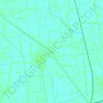 Shamma topographic map, elevation, terrain