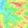 Balarin topographic map, elevation, terrain
