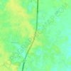 Ibafo topographic map, elevation, terrain