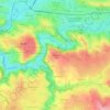 Banocres topographic map, elevation, terrain