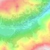 Prese topographic map, elevation, terrain
