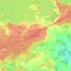 Joutseno topographic map, elevation, terrain