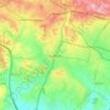 خربیه السوق topographic map, elevation, terrain