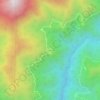 Tabri topographic map, elevation, terrain