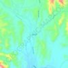 Al Makhwah topographic map, elevation, terrain