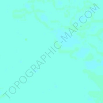 Okefenokee Swamp topographic map, elevation, terrain