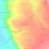Kahuroko topographic map, elevation, terrain