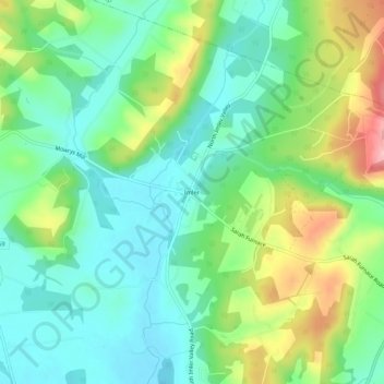 Imler topographic map, elevation, terrain