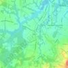 Freneau topographic map, elevation, terrain