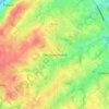 Denderwindeke topographic map, elevation, terrain