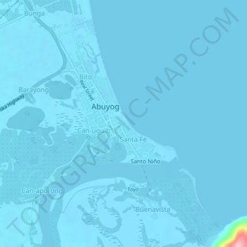 Victory topographic map, elevation, terrain