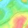 Бирюли topographic map, elevation, terrain