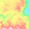 San Francisco de la Sierra topographic map, elevation, terrain