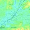 Daraluwa topographic map, elevation, terrain