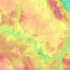 Pieski topographic map, elevation, terrain