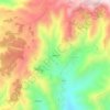 Calamaci topographic map, elevation, terrain
