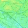Bonaire topographic map, elevation, terrain