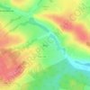 Ягул topographic map, elevation, terrain