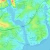 Kerhono topographic map, elevation, terrain