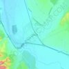 King City topographic map, elevation, terrain