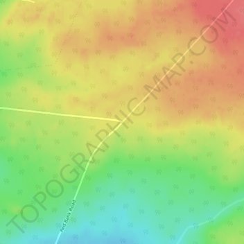 Harley Road topographic map, elevation, terrain