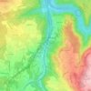 Kemptthal topographic map, elevation, terrain