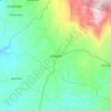 Cheptais topographic map, elevation, terrain