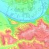 La Combe de Gaby topographic map, elevation, terrain