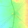 Dasuya topographic map, elevation, terrain