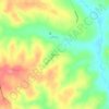 Blueville topographic map, elevation, terrain