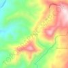 Berseba topographic map, elevation, terrain