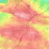 Lulsgate Bottom topographic map, elevation, terrain