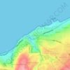 Bonipoi topographic map, elevation, terrain