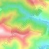 Siecha topographic map, elevation, terrain