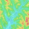 Theo topographic map, elevation, terrain