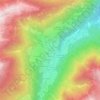 Thal topographic map, elevation, terrain