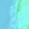 Dor topographic map, elevation, terrain