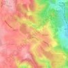 Bream Meend topographic map, elevation, terrain