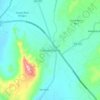 Cambio Puente topographic map, elevation, terrain