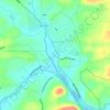 Blue Marsh Bernville Levee topographic map, elevation, terrain