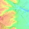 Carrelots topographic map, elevation, terrain