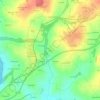 Cran topographic map, elevation, terrain